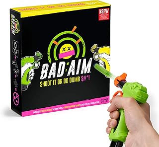 Wilder Games Bad Aim - Party Game - The Hilarious Truth or Dare Shootout - Perfect Game for Home. Ages 17+