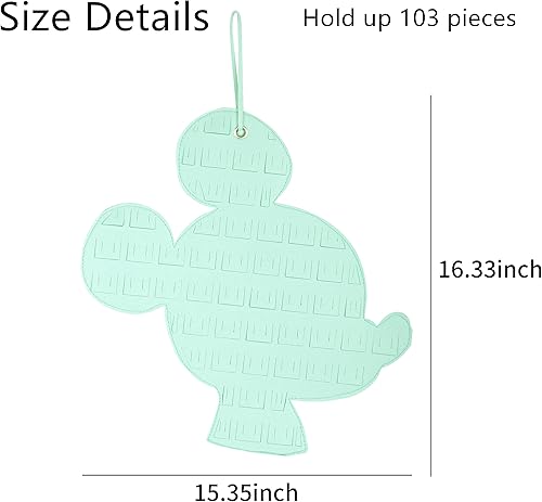 Miniatura 4 de Broche colgante organizador de alfileres esmaltados, linda forma de dibujos animados, broche de soporte de almacenamiento para broche (sin