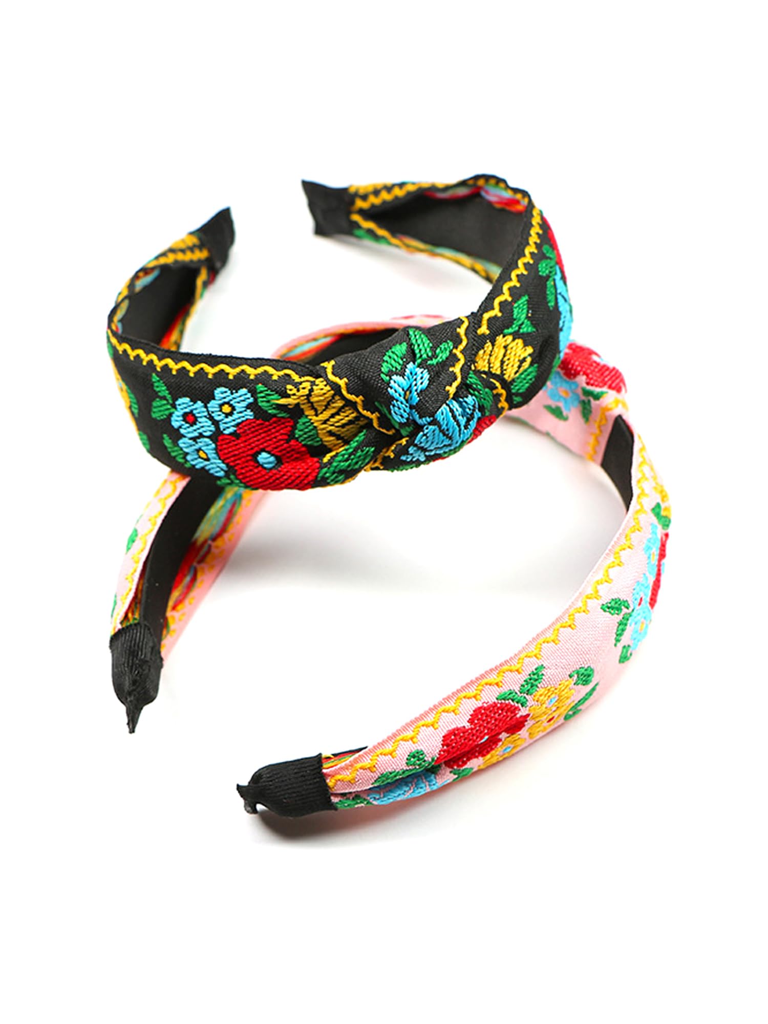 Yellow Chimes Head Bands for Girls 2 Pcs Hair Band for Women Floral Printed Fabric Headband Hair Accessories for Women and Girls. (B0B1QFKZW9) Amazon Price History, Amazon Price Tracker