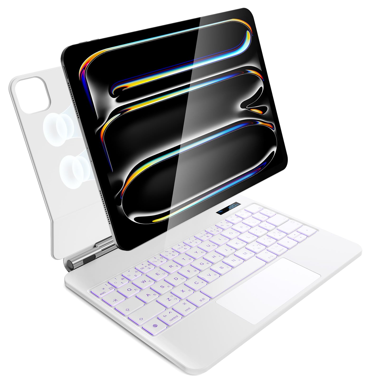 Amazon.co.jp: iPad Pro 11 インチ M5 2025 & M4 2024 モデル用 磁気