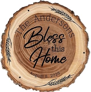 New Home Gift Coaster Set, Real Wood Coasters, Made in USA, Closing Gifts for Home Buyers, Personalized Wood Coaster Set, Housewarming Gift