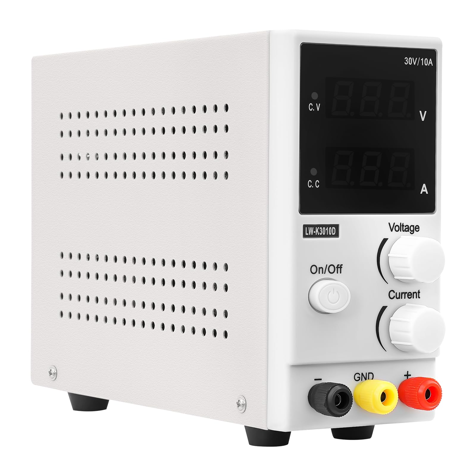 Labornetzteil 30V 10A Schaltnetzteil Labornetzgerät LW-K3010D Variable DC Power Supply - Präzise Digitale Geregelte Stromversorgung für Labor Überlastschutz, Kompaktes Design