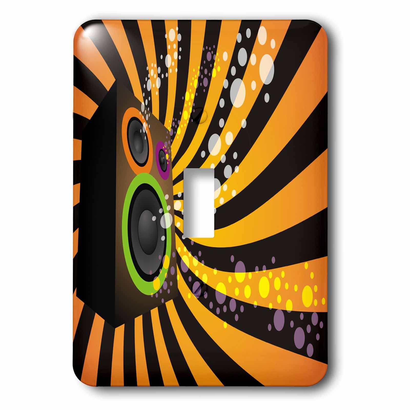 Interrupteur à bascule multicolore Vector Speaker Art pour illuminer votre déco