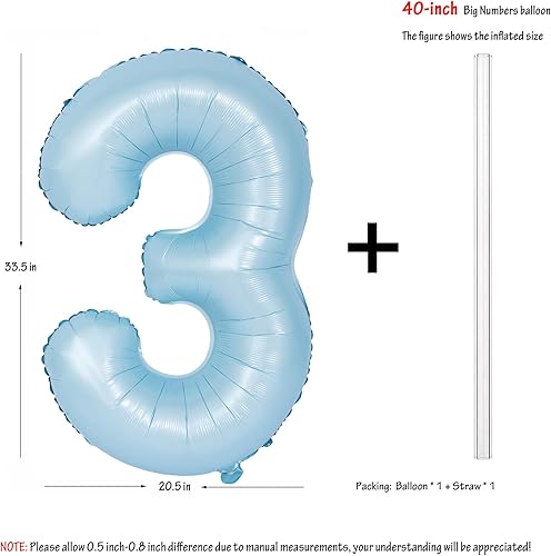 Vista 5 de 40" Macaron purple Number Balloons Helium Foil Mylar Balloon Birthday Party banquet Decoration 9