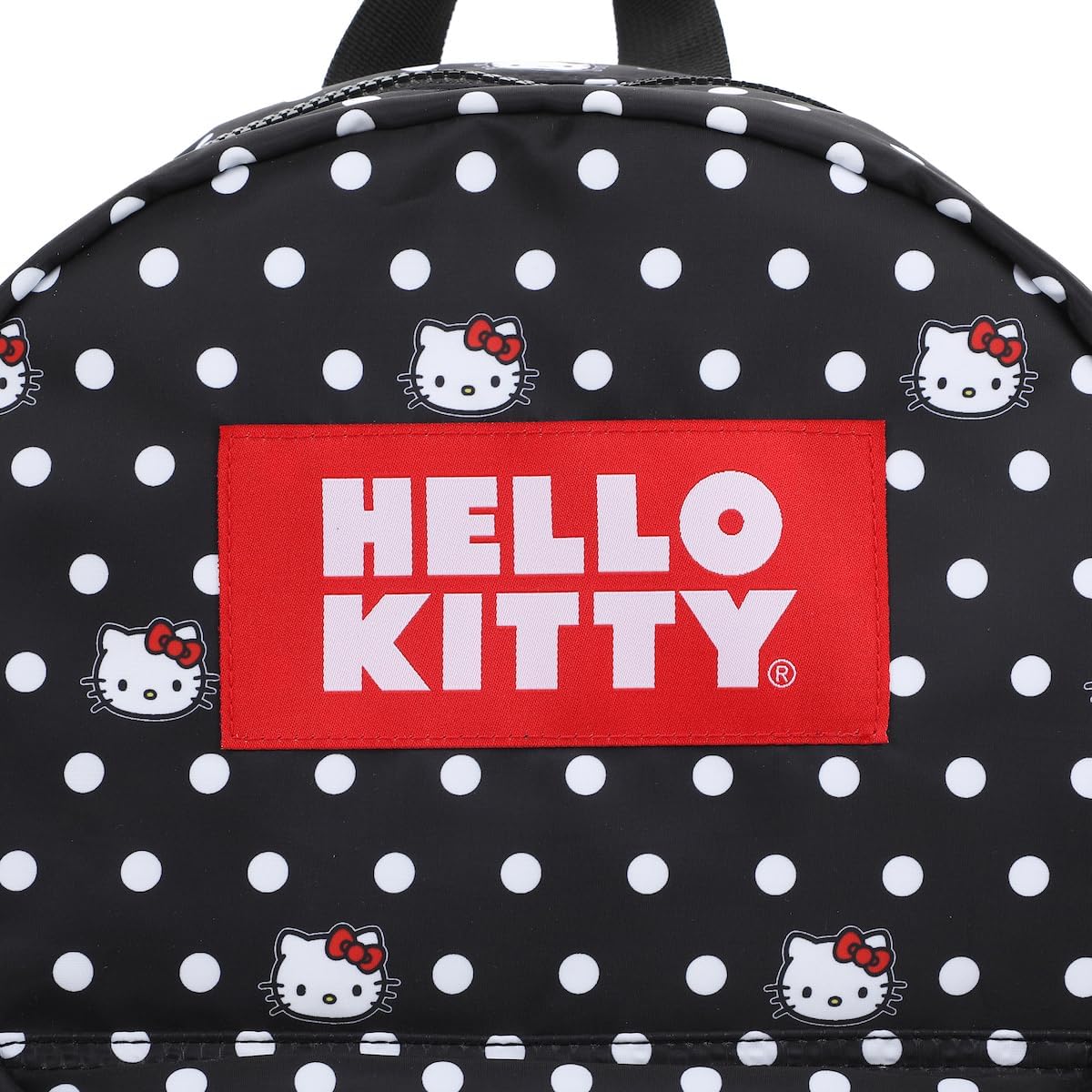 Bioworld Hello Kitty Head and Polka Dots AOP Travel Backpack - Image 2