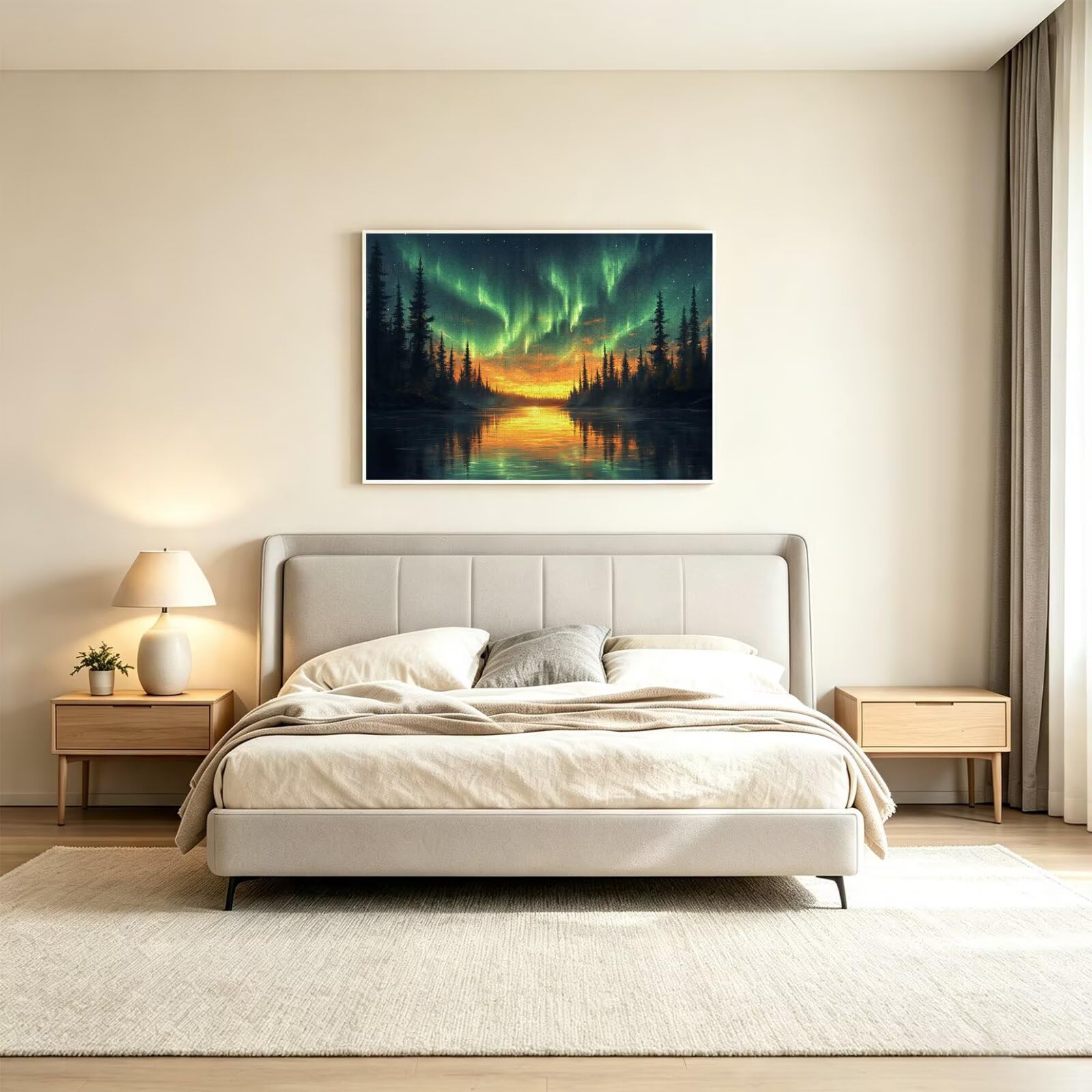 Puzzle dla dorosłych 2000, Aurora Starry Sky, 99x70cm, n-320