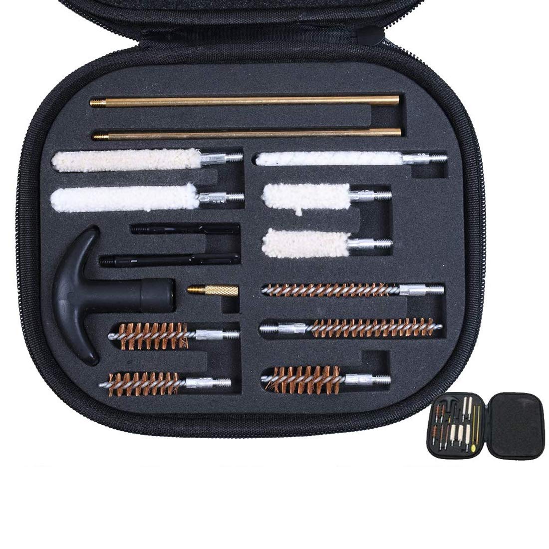 DIY Crafts Pack of 1 Set, Style No 2, Universal Pistol Gun Cleaning Kit Barrel Brushes Tools for Most Caliber Handguns 22 357 38 40(Pack of 1 Set, Style No 2) (B08DLRZ919) Amazon Price History, Amazon Price Tracker