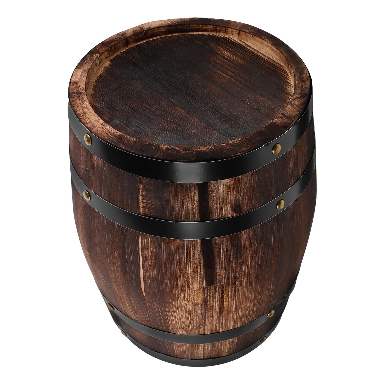 DECHOUS Botte Decorativa in Legno Rovere, Stile Antico Marrone