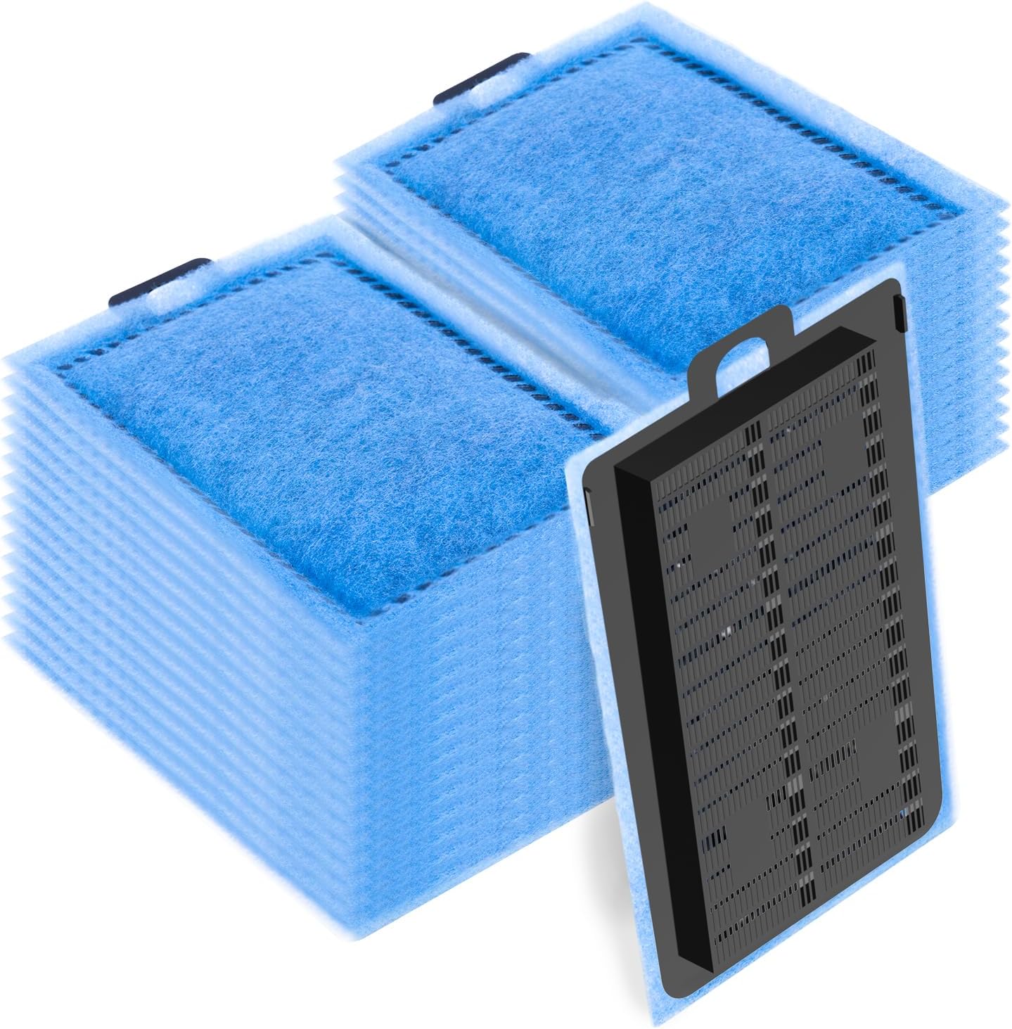 Umlecoa 9/16/32 Pack Rite-Size E Filter Cartridges for Emperor PRO Power Filters 450 & Original Emperor Power Filters 280/400 - Rite-Size E Replacement Filter Cartridges