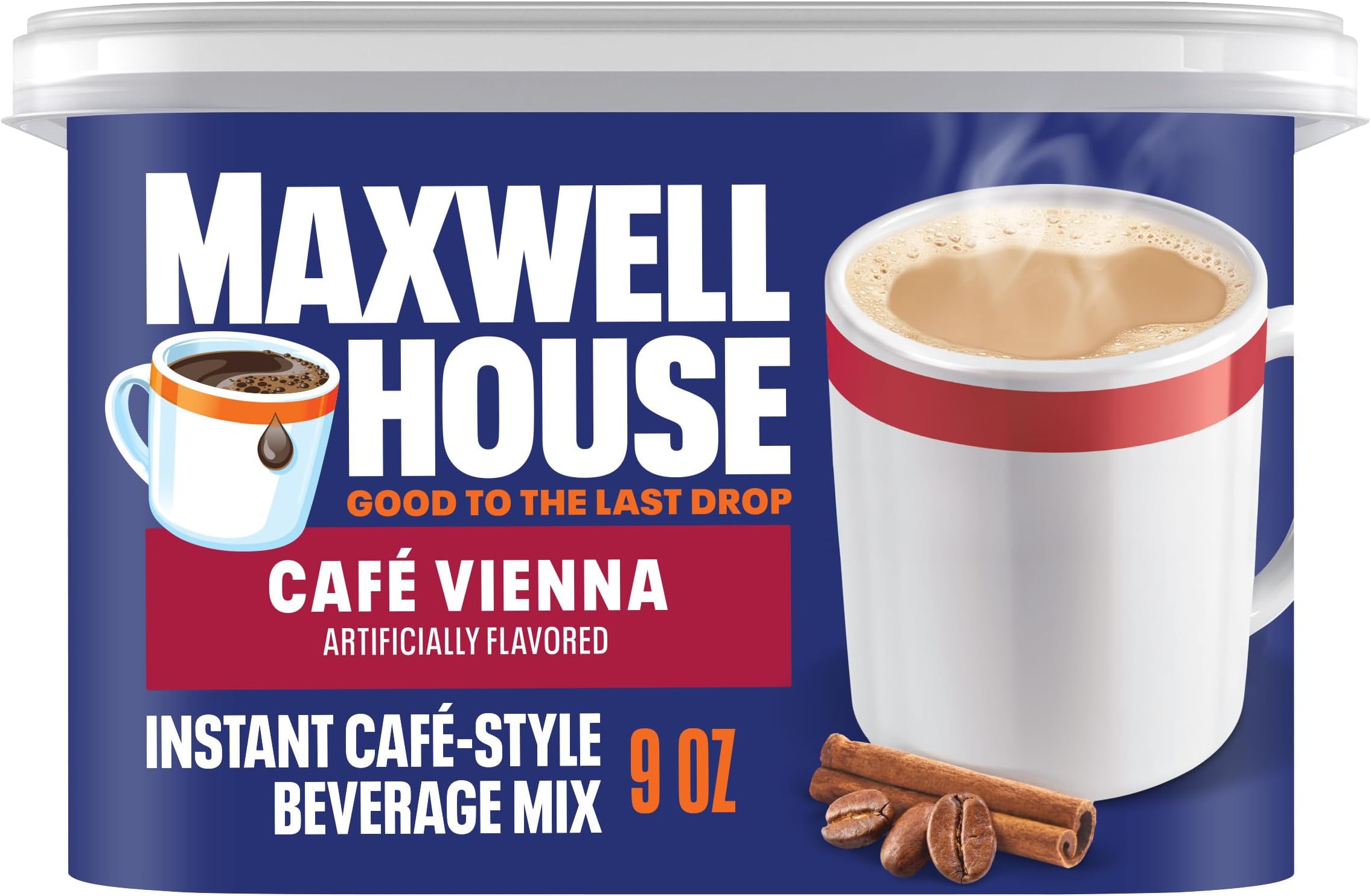 Maxwell House Instant Mix - Hazelnut Café