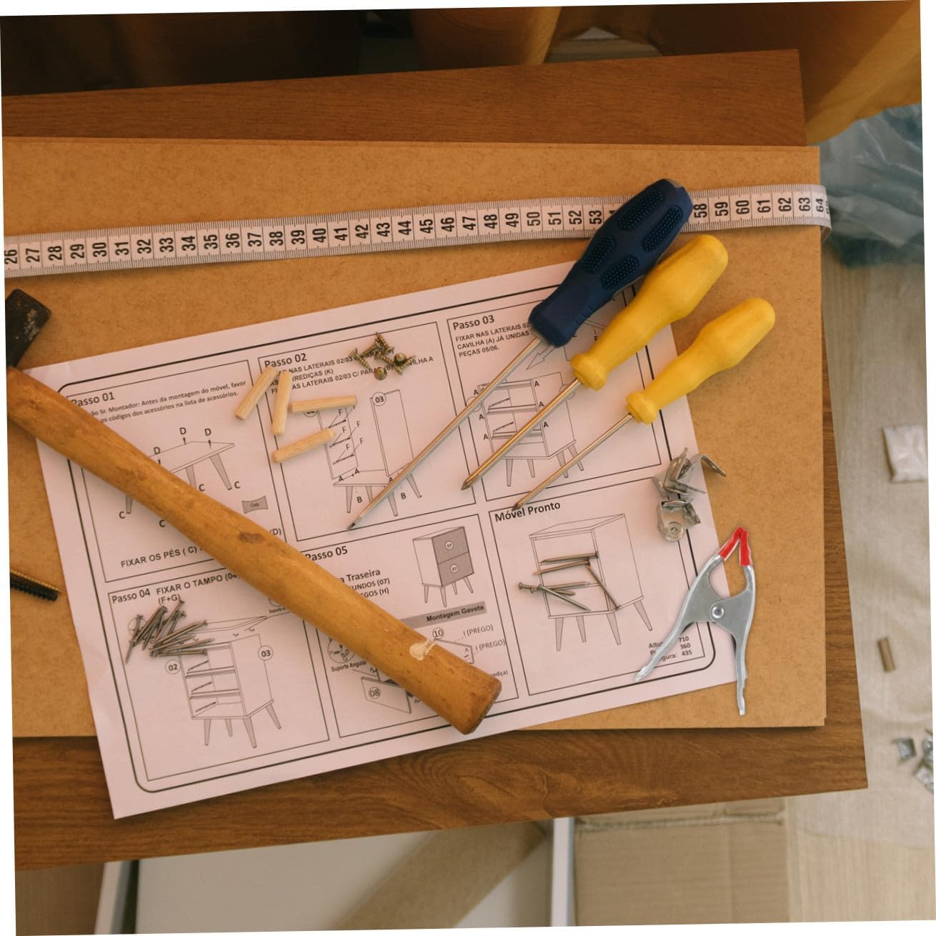 Didiseaon 10pcs 6-inch A-shaped Carpentry Clamps Thickened Iron Woodworking Clips Strong Spring Clamps for Wood, Stone Fixing and Craft Projects