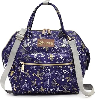 VISMIINTREND Mini Diaper Bag for Baby | Small Nappy Bags for Mother | Maternity Travel Handbag | Hospital Bags for Mom | Baby Shower Gift for Mom | Gifts for New Born Baby Boy Girl