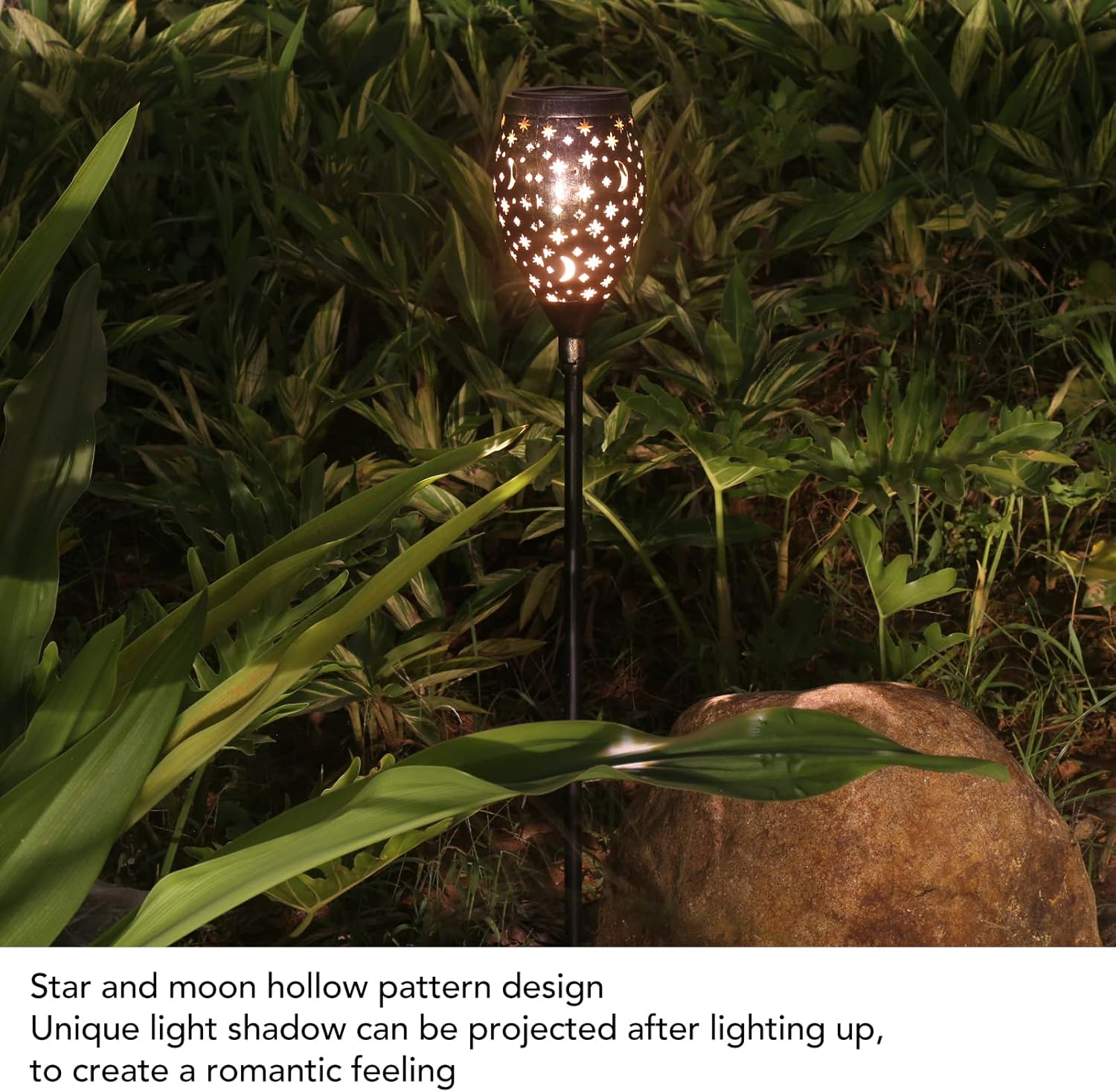 Landscape Lantern, Solar Pathway Lantern for Patio 2PCS