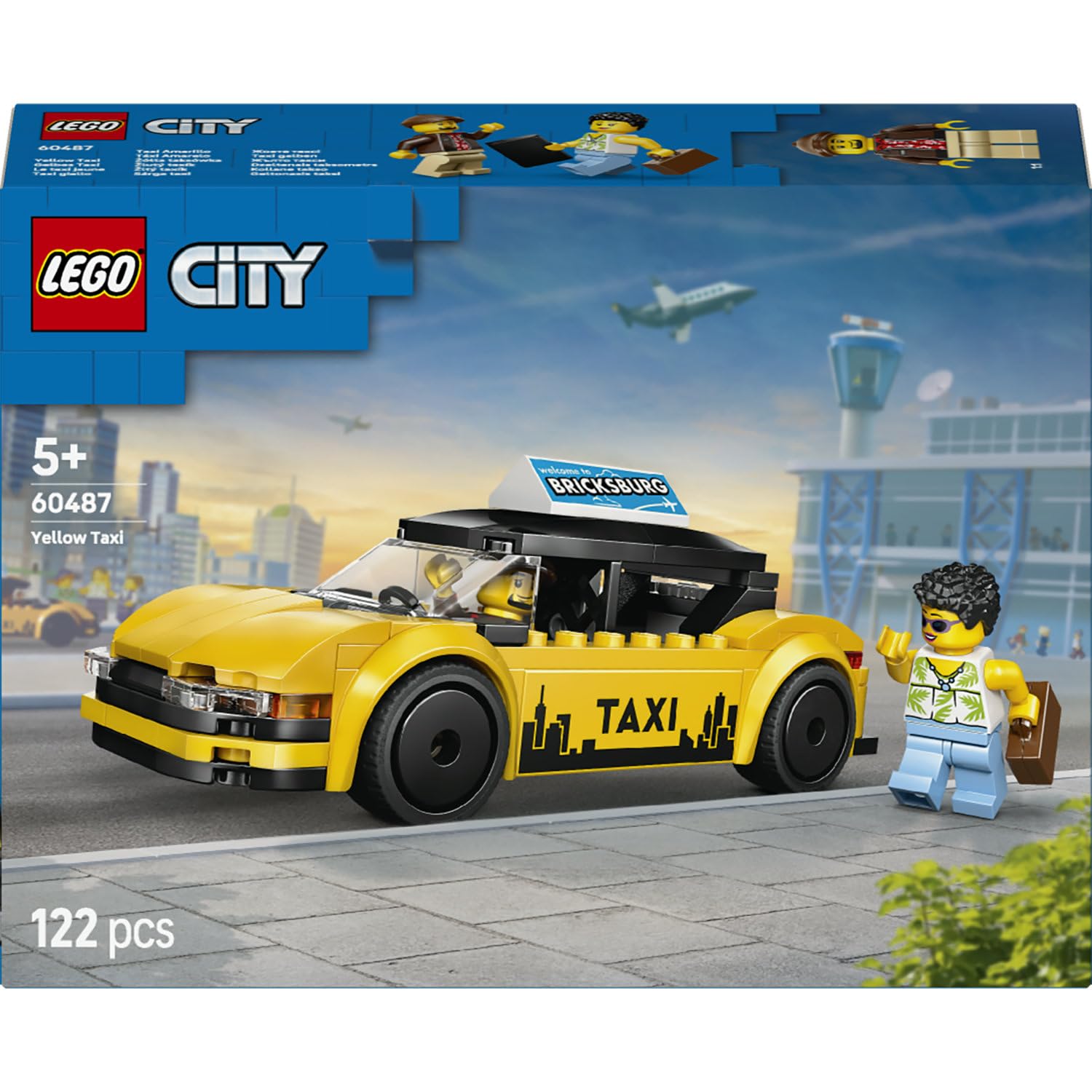 LEGO City Sarı Taksi 60487