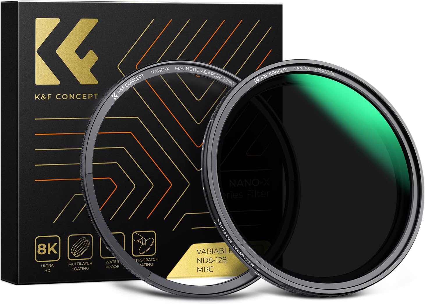 Filtre ND Variable 77 Mm Réglable ND2 à ND400 - Fader Mince Pour Objectif Photo/vidéo