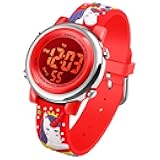 cofuo Kids Digital Sport Waterproof Watch for Girls Boys, Kid Sports Outdoor LED Electrical Watches with Luminous Alarm Stopwatch Child Wristwatch