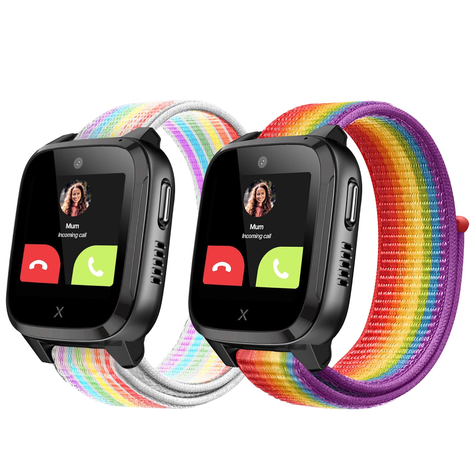 Lot De 4 Bracelets Velcro Réglables Pour Montre Xplora X5 Play/XGO 2/XGO 3 - Nylon Doux, Longueur 12-20cm, Pour Enfants Lot De 4 Bracelets Velcro Réglables Pour Montre Xplora X5 Play/XGO 2/XGO 3 - Nylon Doux, Longueur 12-20cm, Pour Enfants