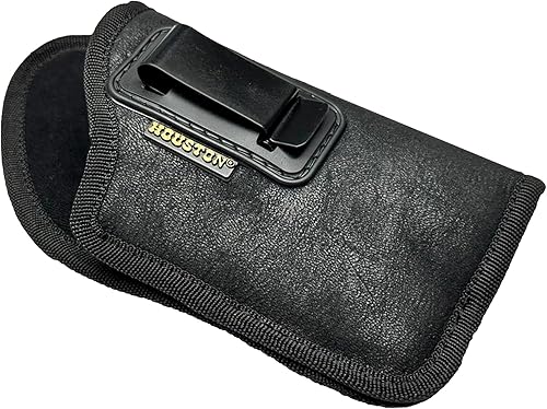 Miniatura 8 de HOUSTON Gun Holsters - Nobuck ECO Leather Concealed Carry - FITS Most Mid & Full Sizes - XDM, Glock 1923, 92 FS, S&W M&P with Laser