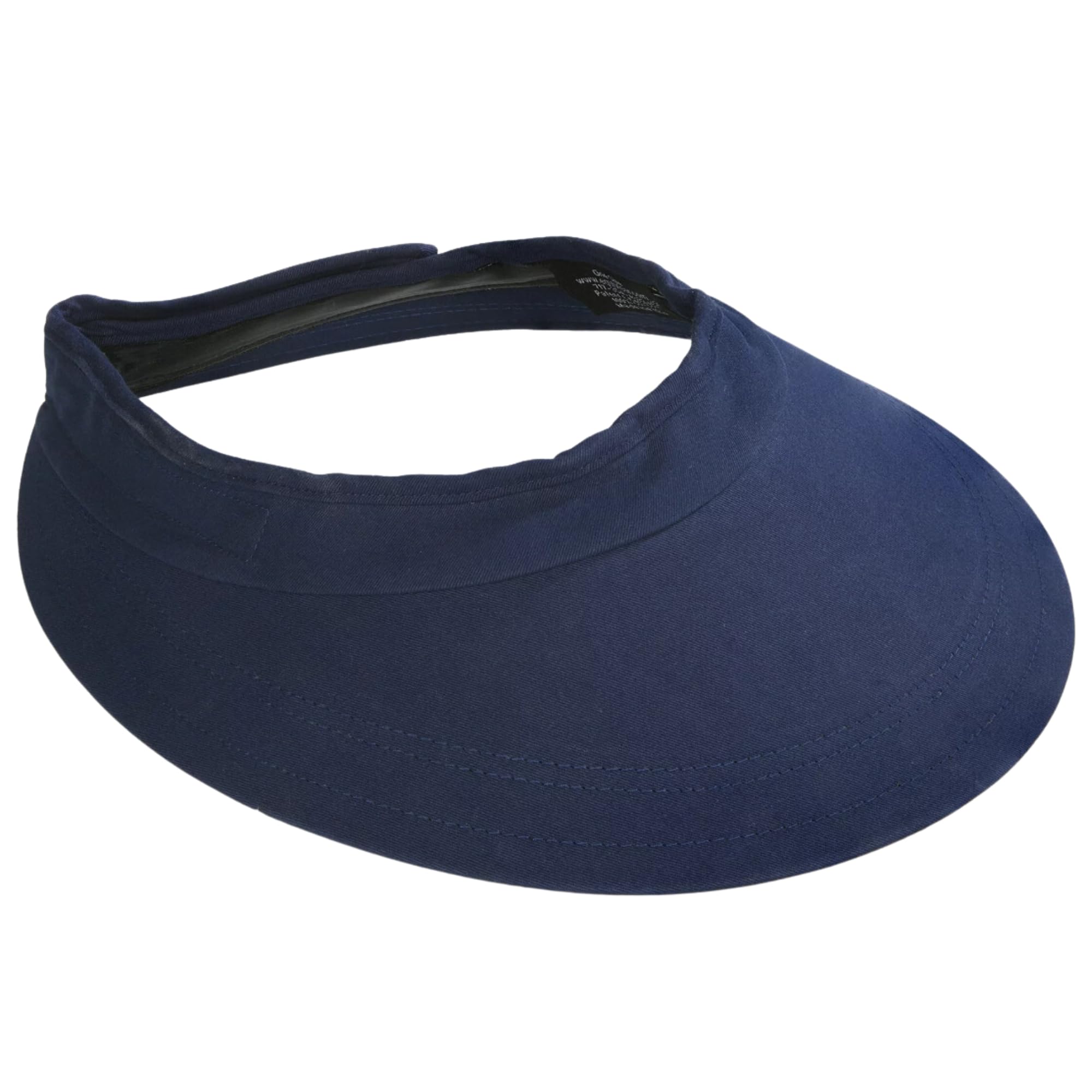 Visiera parasole originale da 11,4 cm, protezione solare per casco, con sistema di presa brevettato, taglia unica, ideale per equitazione, ciclismo, golf, da uomo e da donna, colore blu navy