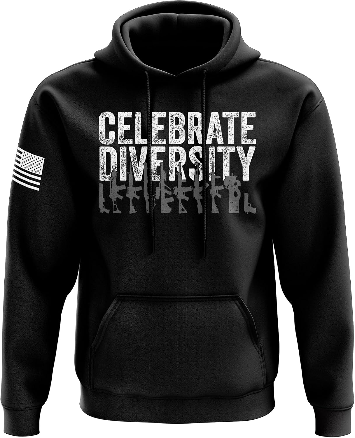 Tactical Pro Supply Patriotic Heavyweight Hoodie for Men and Women, Decorated in USA