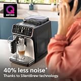 Philips 5500 Series Bean to Cup Coffee Machine – 20 Hot & Iced drinks, LatteGo Milk Frother, Fastest-to-Clean, 40% Quieter, Ceramic Grinder, Fully Automatic Espresso & Cappuccino maker – EP5546/70 - 8