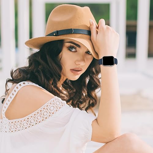 Miniatura 7 de Correas compatibles con Apple Watch de 1.496 in 1.575 in 1.614 in 1.654 in 1.732 in 1.772 in 1.929 in, correa deportiva de repuesto de silicona