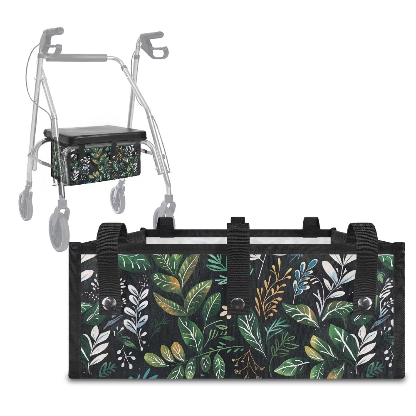 Walker Basket - Tropical Floral Under Seat Bag -29 Walker Basket - Tropical Floral Under Seat Bag -29