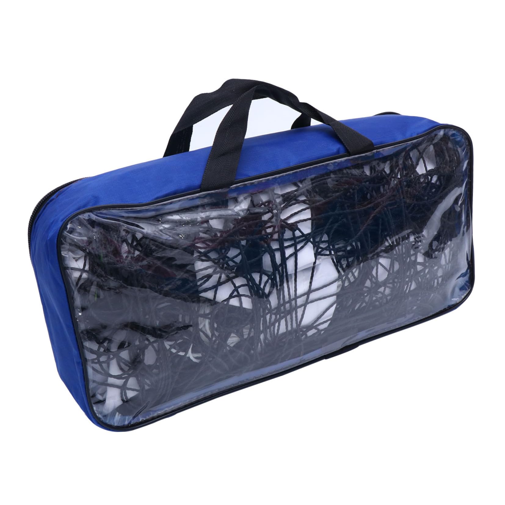 SUPVOX Filet de Beach-Volley Standard Professionnel en Polyester Résistant, Réglable et Portable, Filet de Volley-Ball Sportif pour Entraînement et Compétition en Extérieur, Usage Plage et Terrain