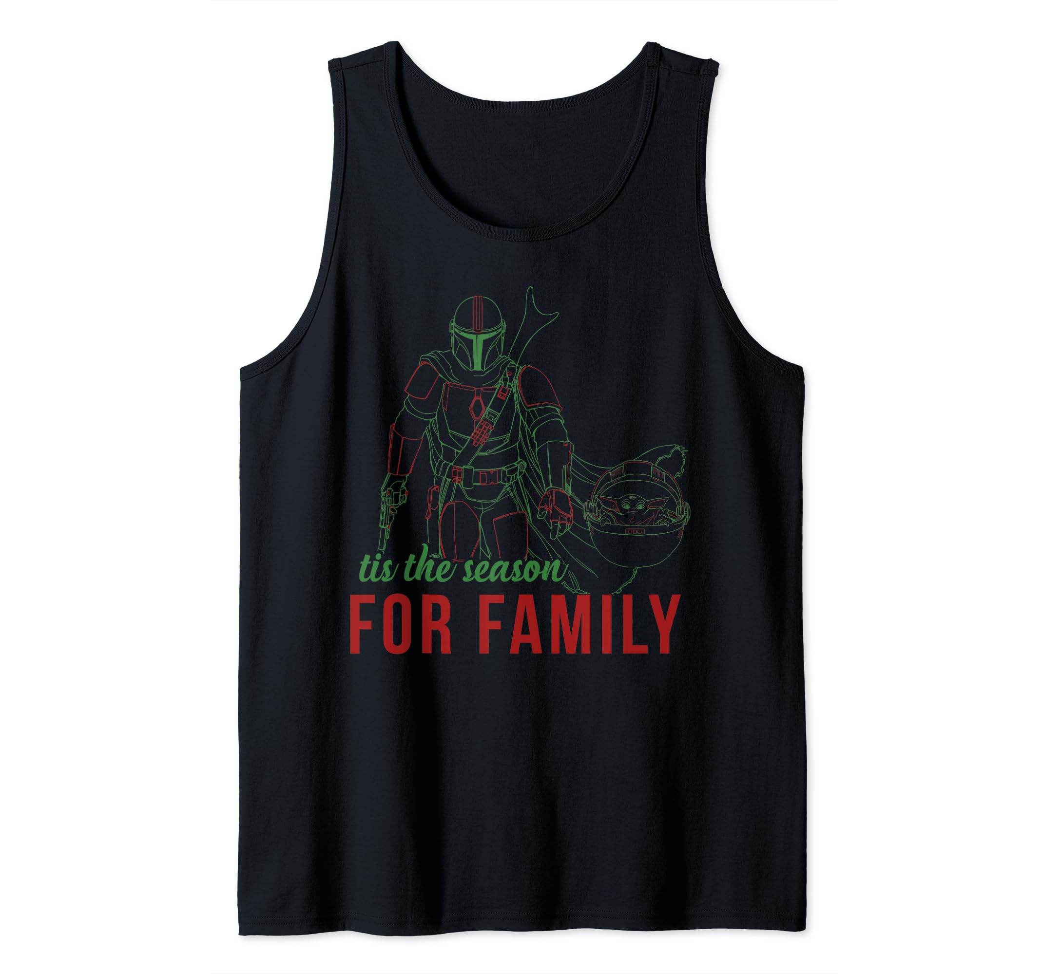 Débardeur Star Wars Mandalorian haut de Noël sans manches - 2