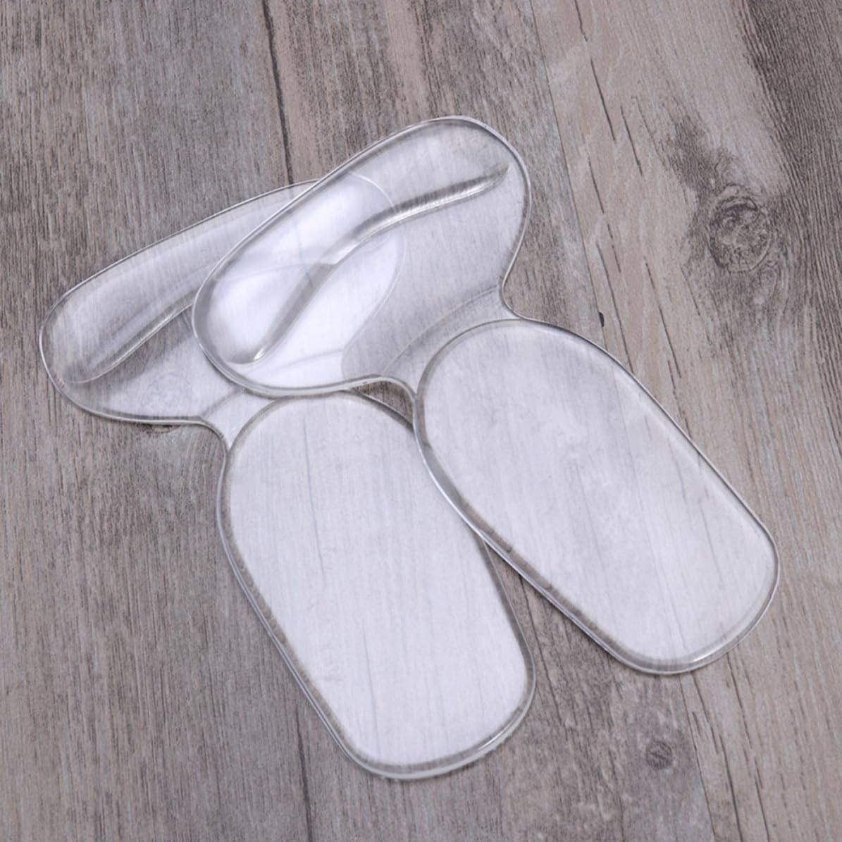 2 Pairs Toe Protectors Gel Adhesive Heel Stickers