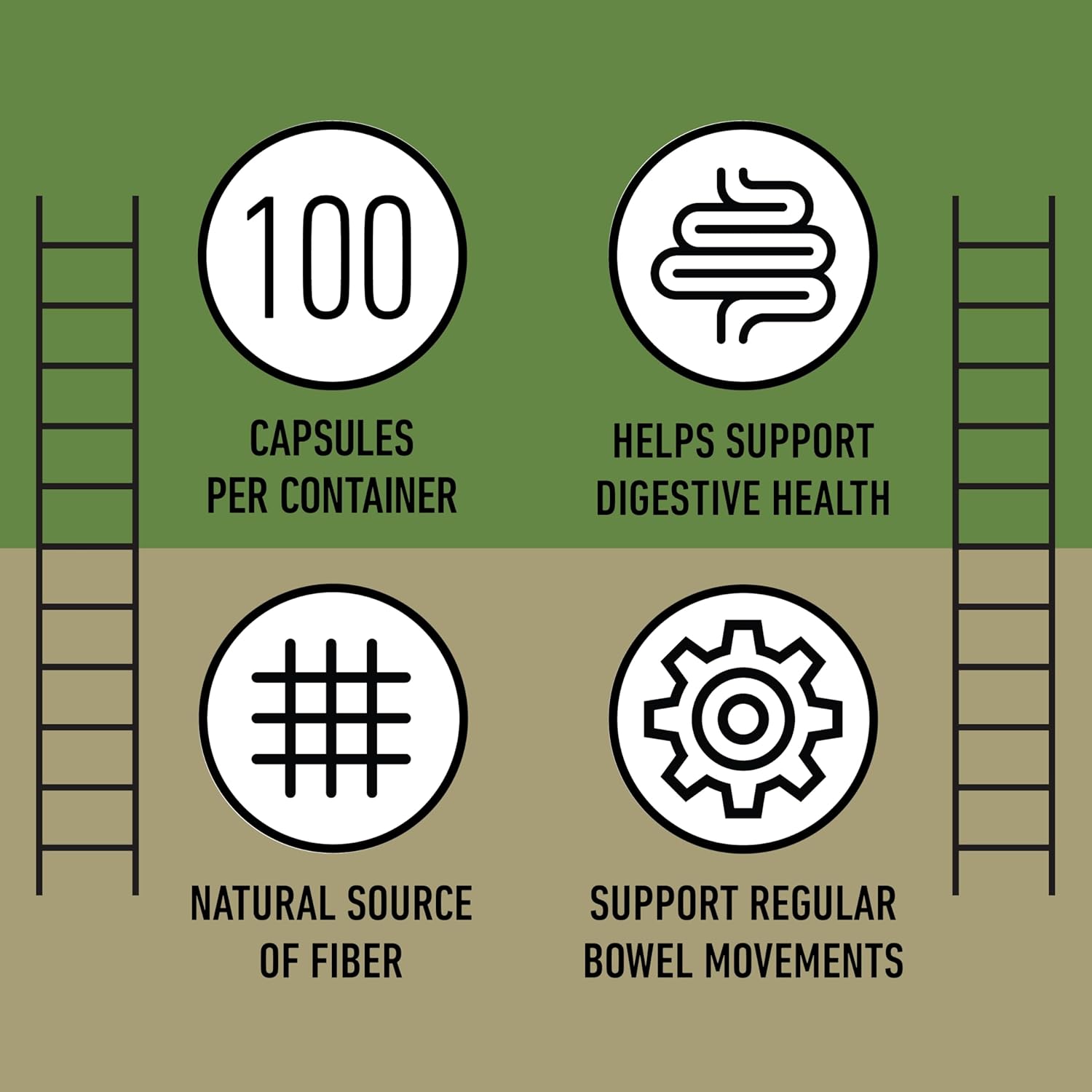 Organic Inulin Capsules 520mg - Organic Inulin Powder Fiber from Jerusalem Artichoke, Prebiotic Fiber Support for Gut Digestion, Clean Plant Based Formula, Vegan Non GMO, 100 Capsules Made in USA - Image 8