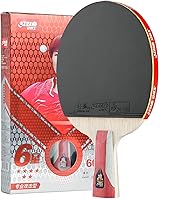 Vista 7 de DHS Ping Pong Paddle - Professional & Advanced Table Tennis Racket with High-Speed & High-Spin Rubber, Pre-Assembled Ready to Play Blade for