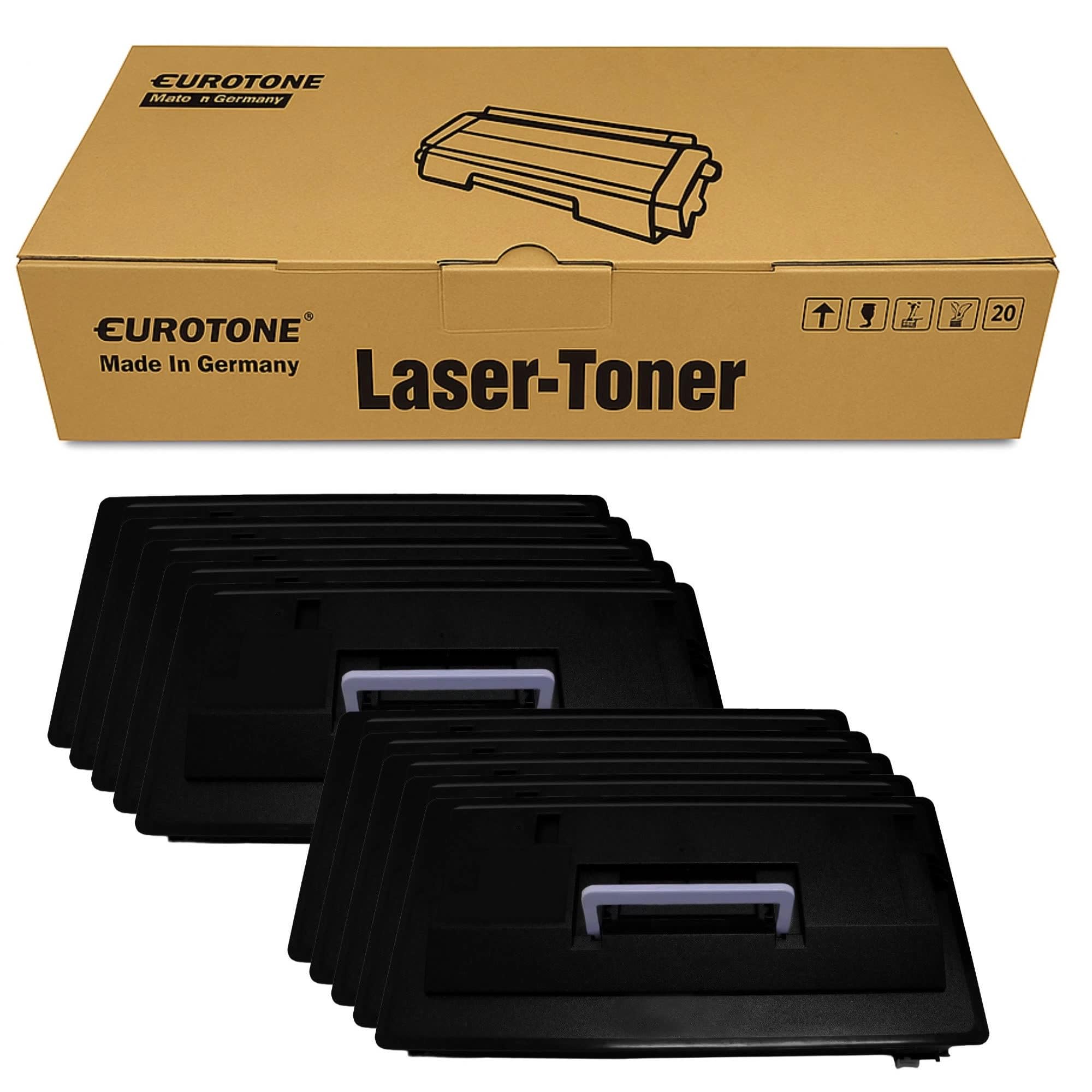 Eurotone 10x toner kompatybilny z Kyocera TASKalfa 3510 3511 i zastępuje TK-7205 TK7205 czarny