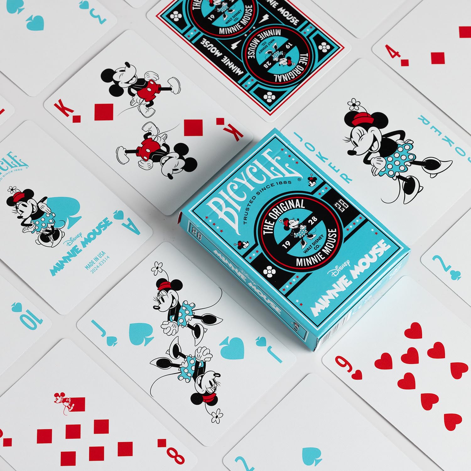Amazon.co.jp: Bicycle Disney クラシック ミニーマウスにインスパイア