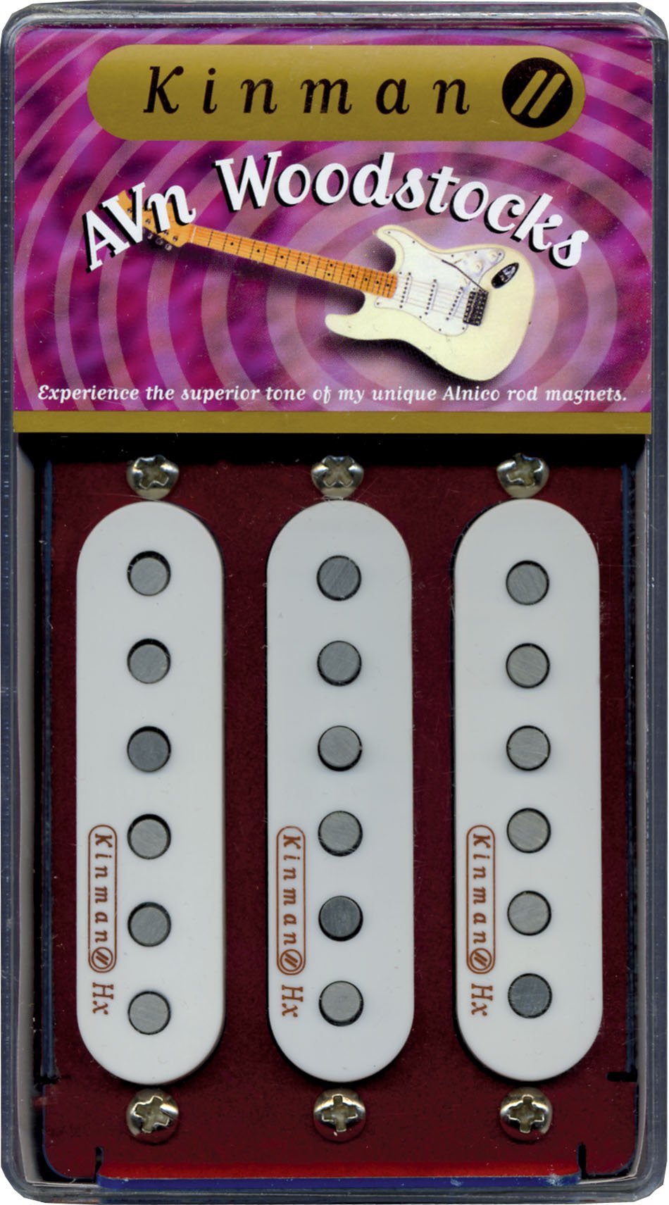 Kinman WDSTCK-Set Woodstock Pickup, Set of 3 Pieces : Amazon.co.uk 