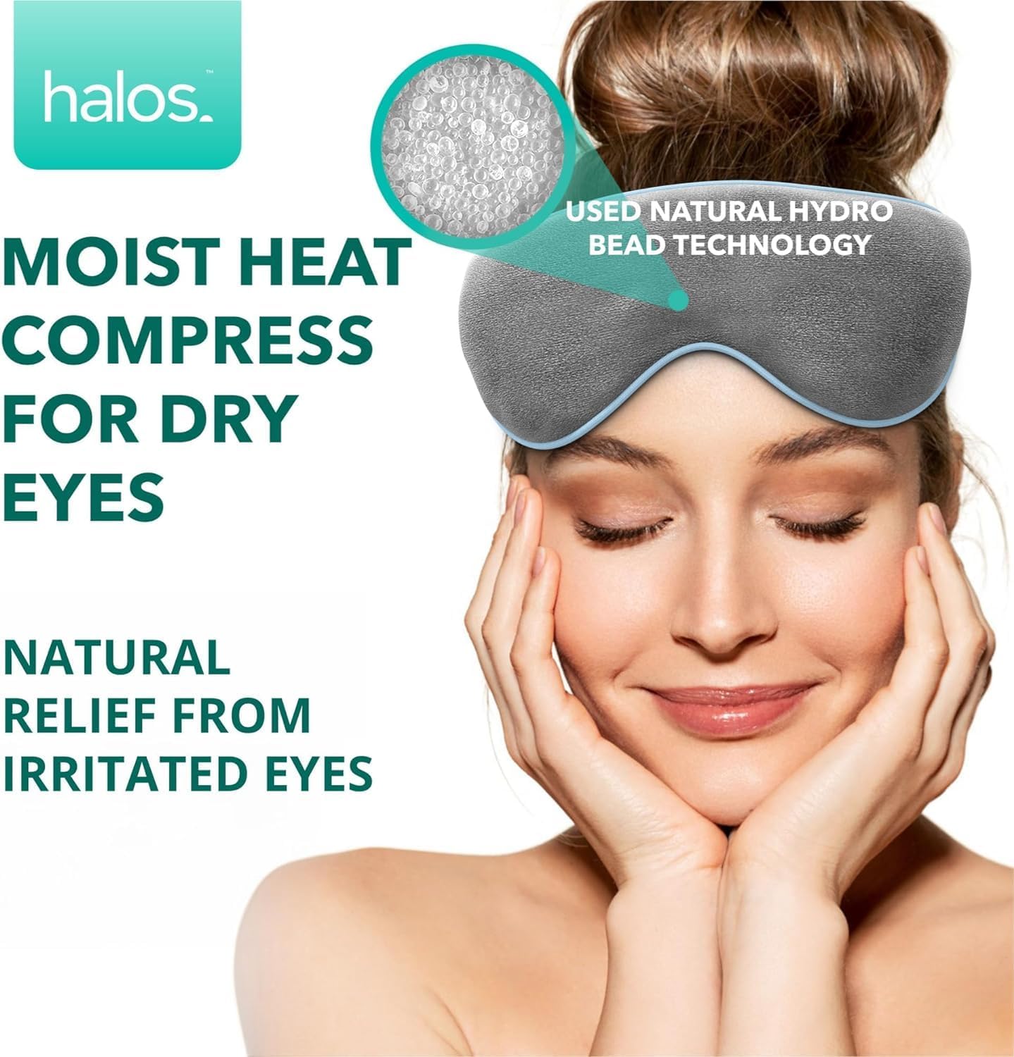 MyHalos Heat Eye Mask & Ice Face Mask Bundle