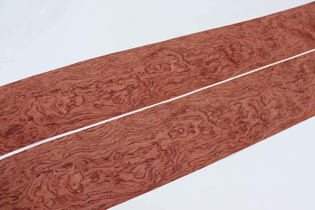 Aibote Feuille De Placage En Bois De Noyer Noir Naturel (60 X 250 Cm) Pour Restauration De