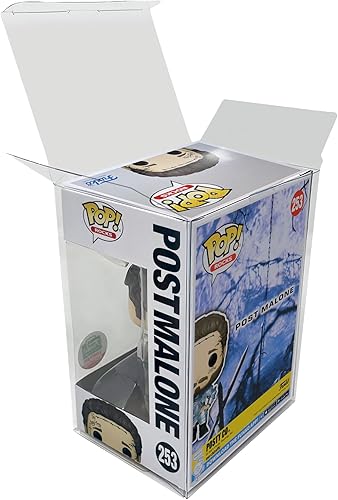 EcoTEK Ultra PET Protectores para figuras Funko POP! de 4 pulgadas, sin pestaña de bloqueo o película protectora (30 unidades)