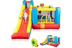 JOYMOR Jump N Slide Inflatable Bouncer