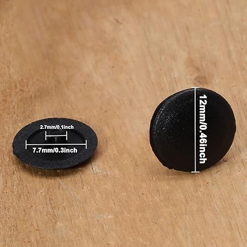 Miniatura 2 de Moicstiy 500 tapas de rosca de plástico, tapas de rosca decorativas autorroscantes, tapas de rosca impermeables para protección de tornillo Phillips