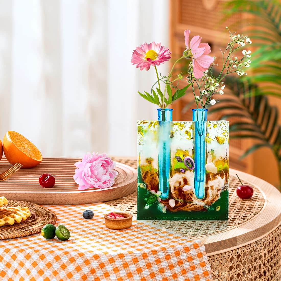 DIY Silikonformen Für Vasen & Acryl Reagenzgläser - Kreativset Für Hydroponik