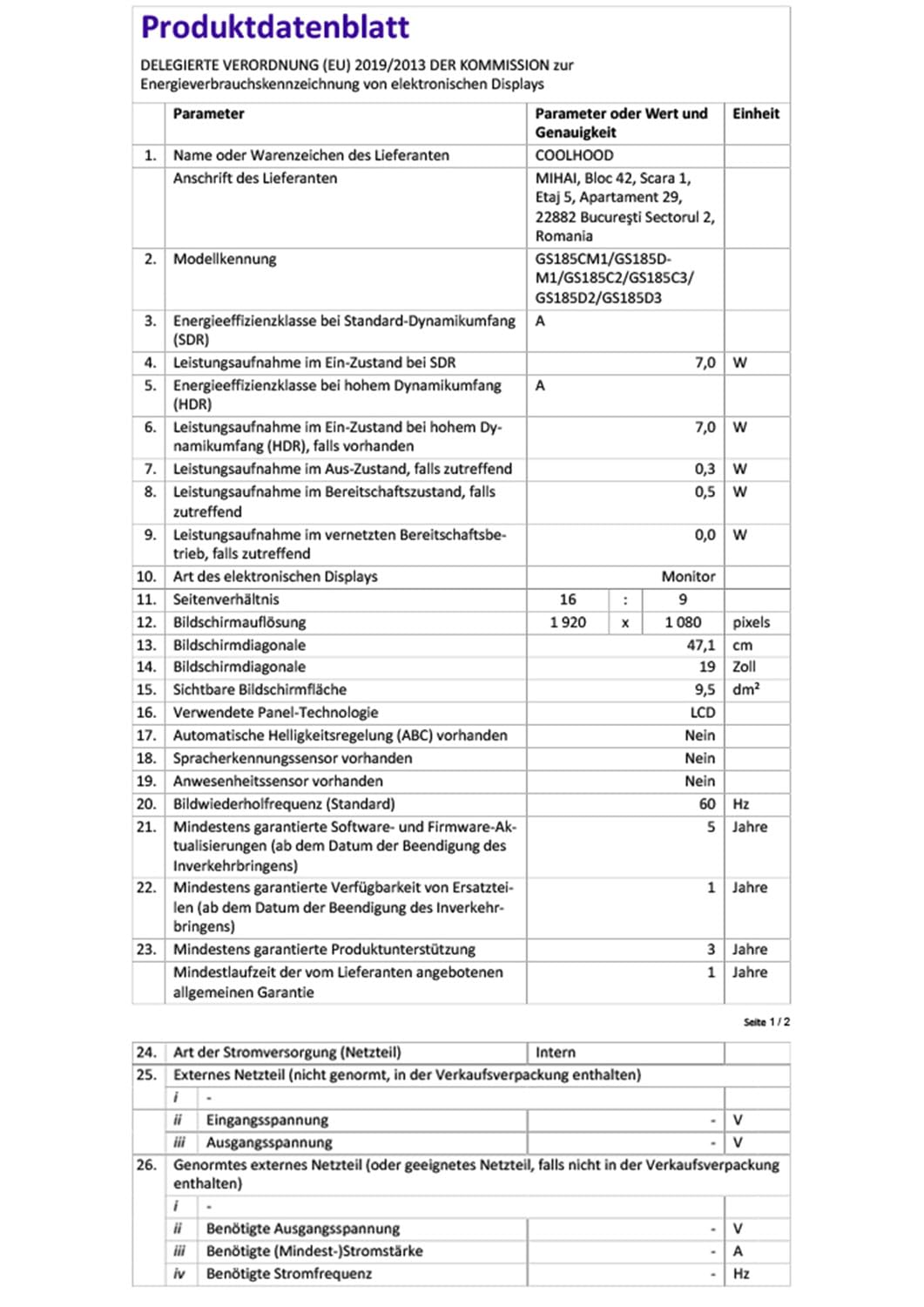 18.5 Inch Portable Monitor For Laptop, 120Hz FHD 1080P 100% SRGB Travel - View #7