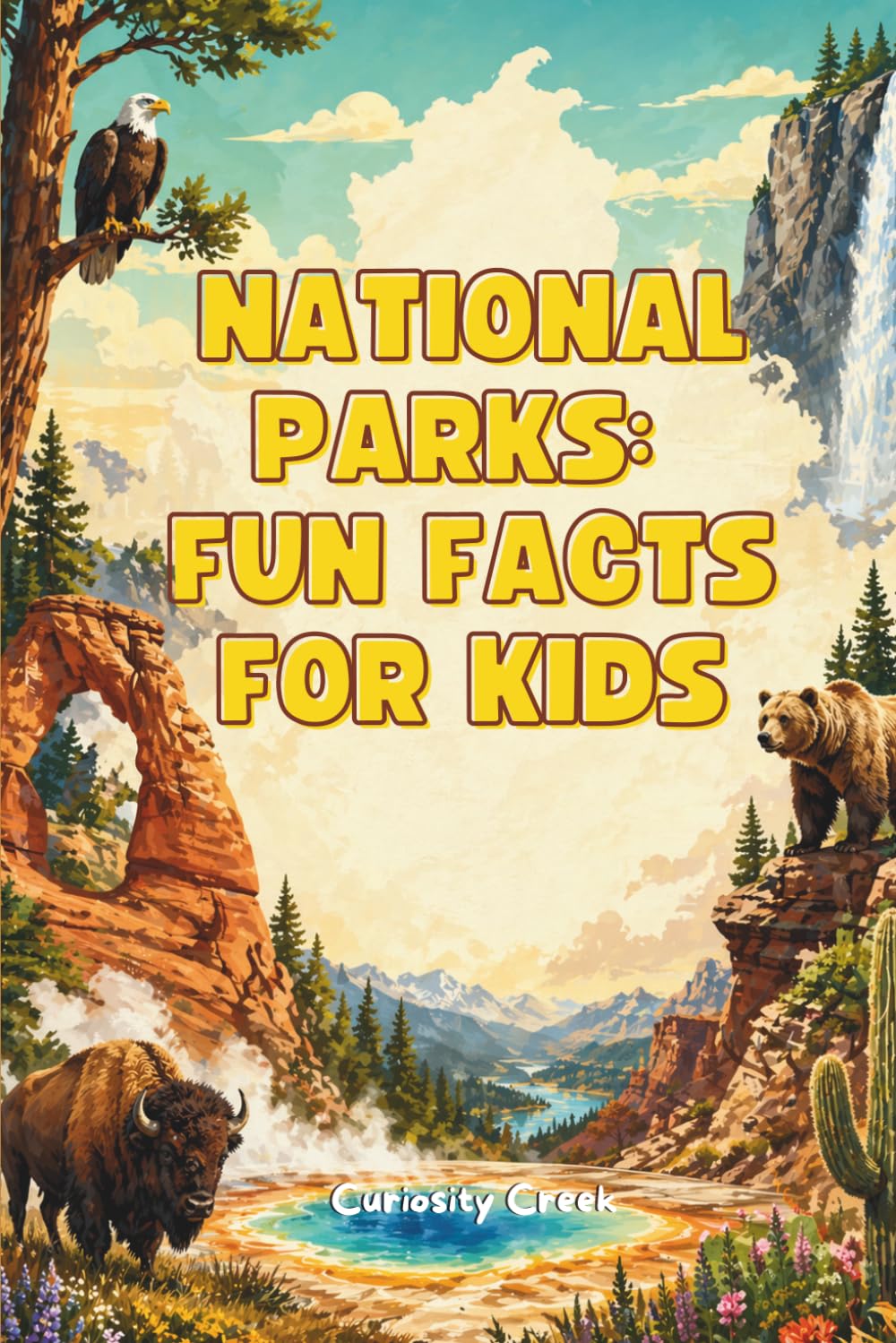 National Parks: Fun Facts for Kids: Discover Yellowstone, Grand Canyon, Yosemite, Zion, and More Amazing Parks (USA National Park Books)