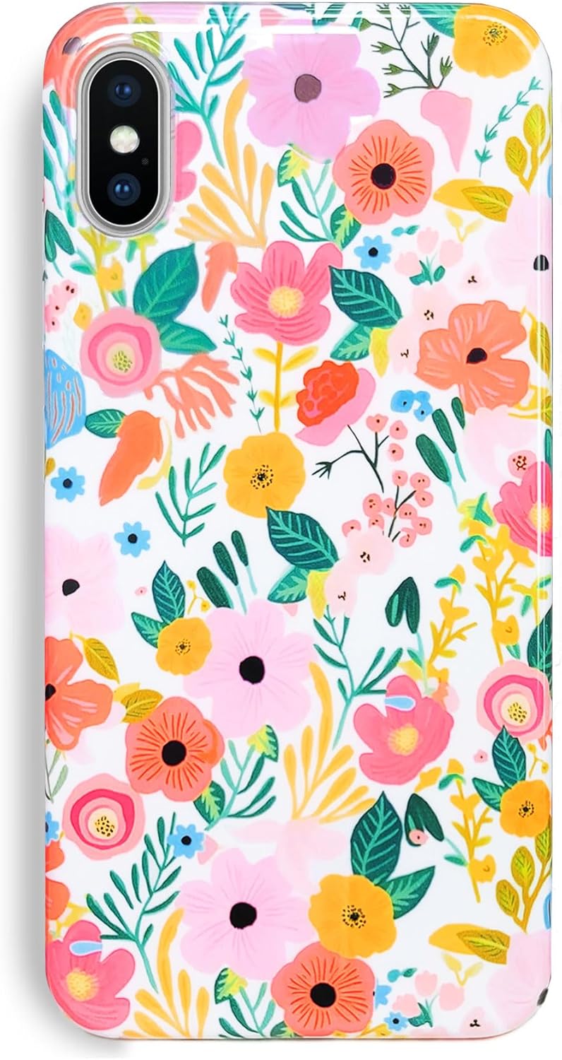 For IPhone Xs Max Case, Cute Curly Wave Frame Shape Shockproof Soft - View #9