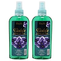Vista 1 de Sol de Oro Violeta Aroma de Cuba Agua de Violetas – Fragancia de agua violeta de Cuba 8oz 2