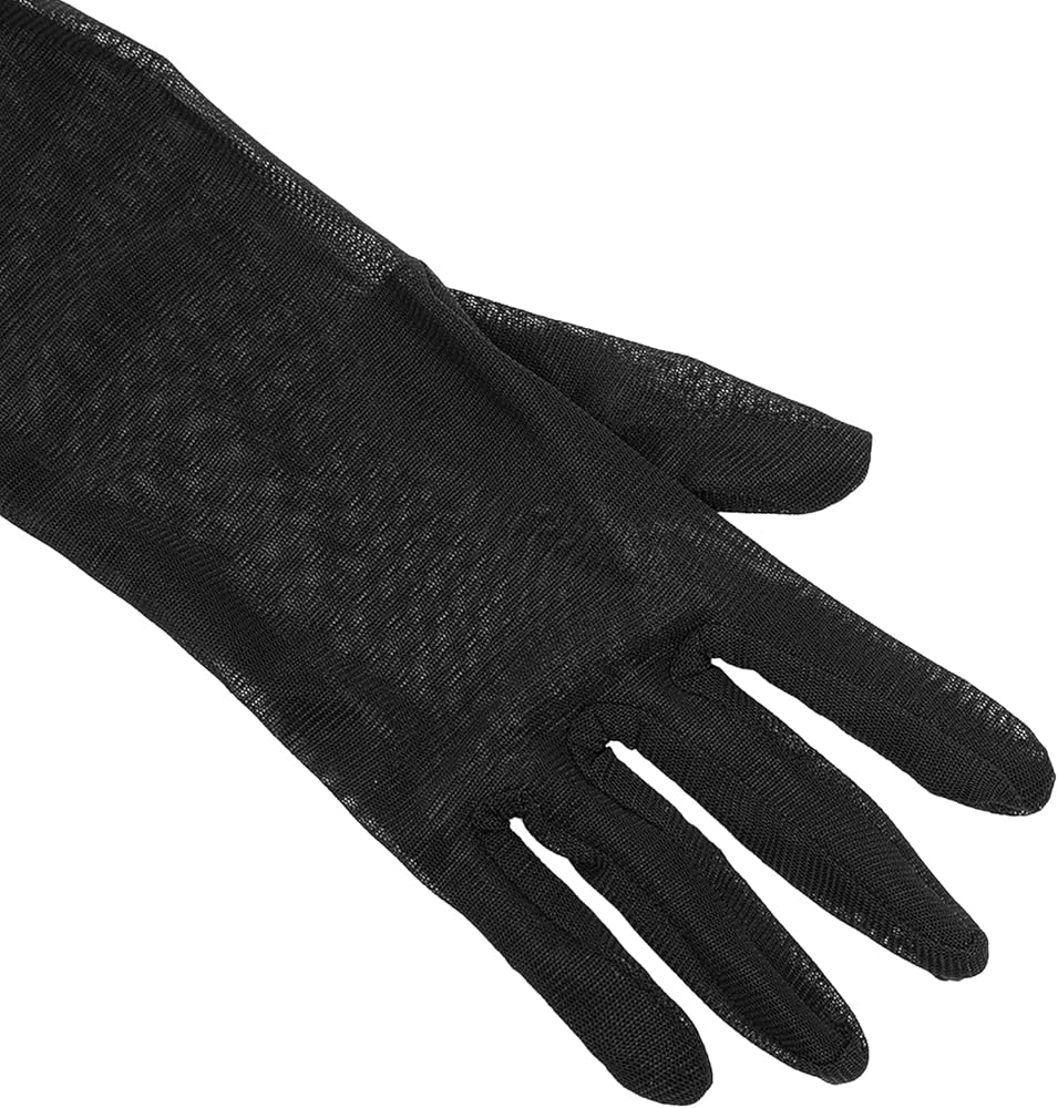Gants Longs En Satin De 53,3 Cm, Extensibles, Gants D'opéra, De Soirée, De Danse Pour Femme