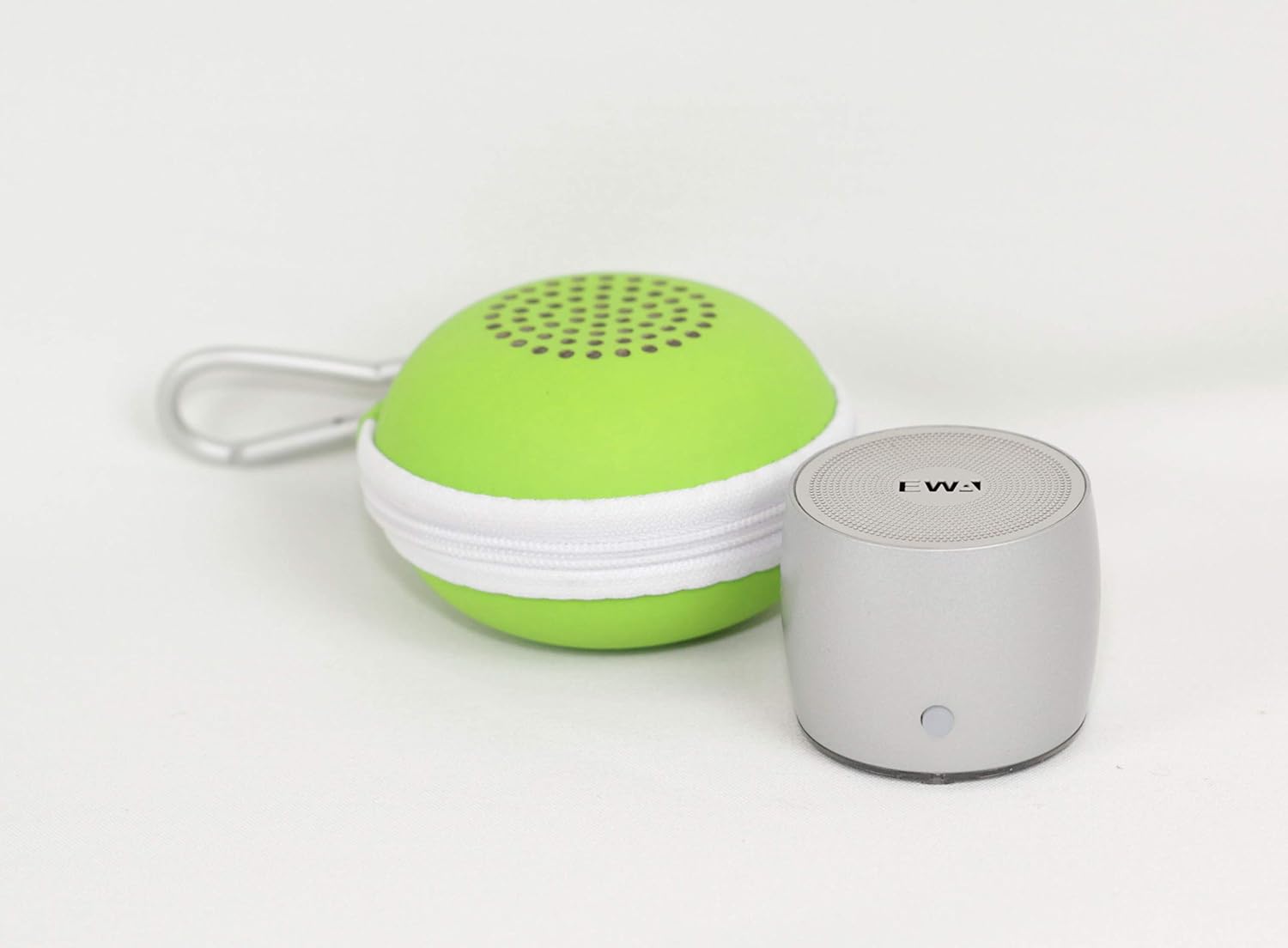 EWA Portable Wireless Mini Speaker with Passive Subwoofer, Enhanced Impactive Bass, Tiny Body Loud Voice, Minimalism Design, Perfect Speaker for Sports, Travel and Home.A103