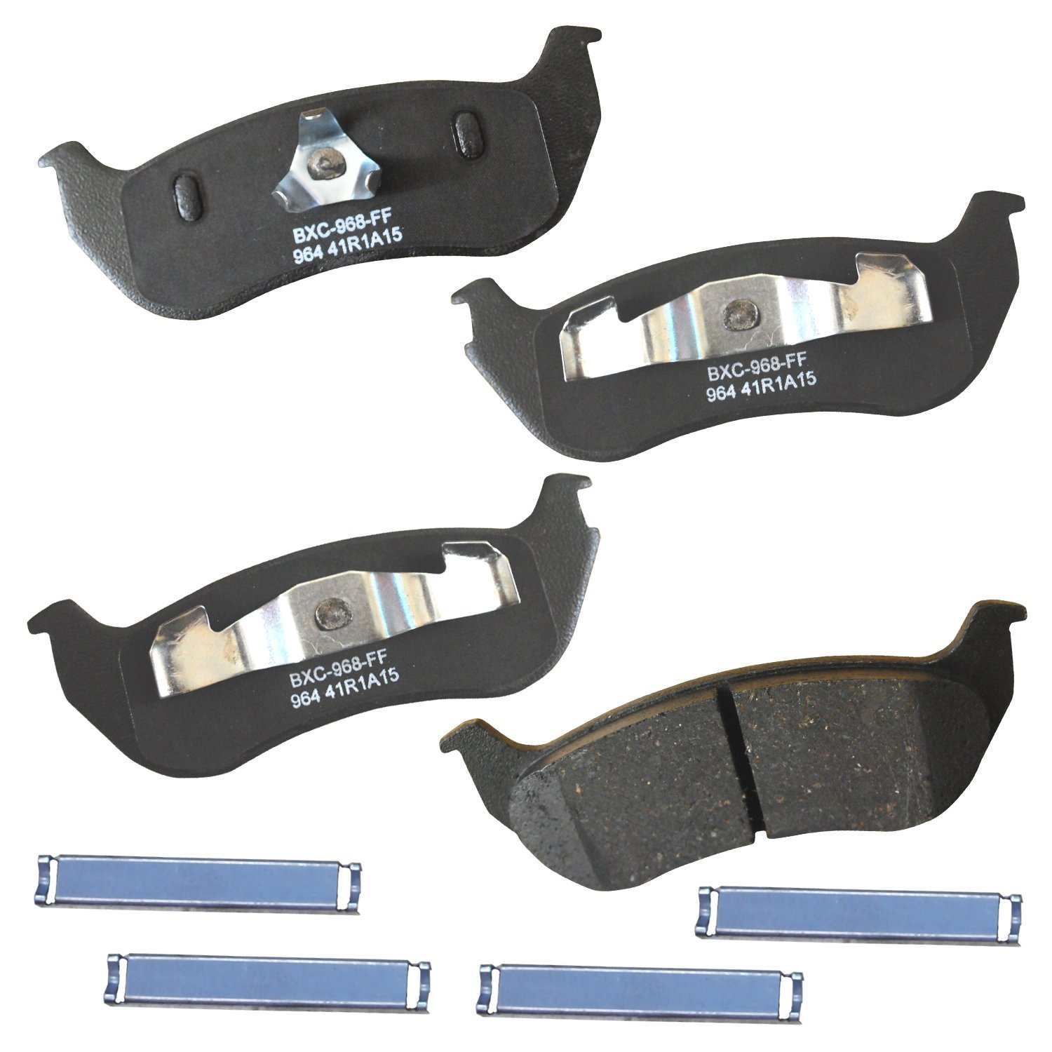 Bendix Premium SBC964 Ceramic Rear Brake Pads for Jeep TJ 2003, Wrangler 2006-2003
