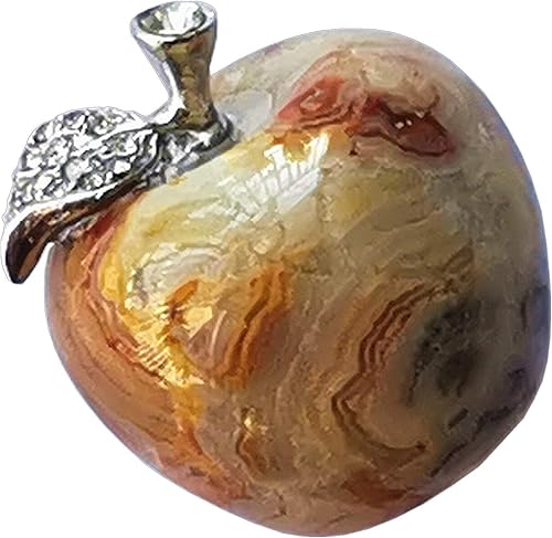 Vista 10 de 1 pieza de piedras de manzana rosa ojo de gato y piedras curativas coleccionables, decoración de habitación de 1.18 pulgadas, decoración de Navidad