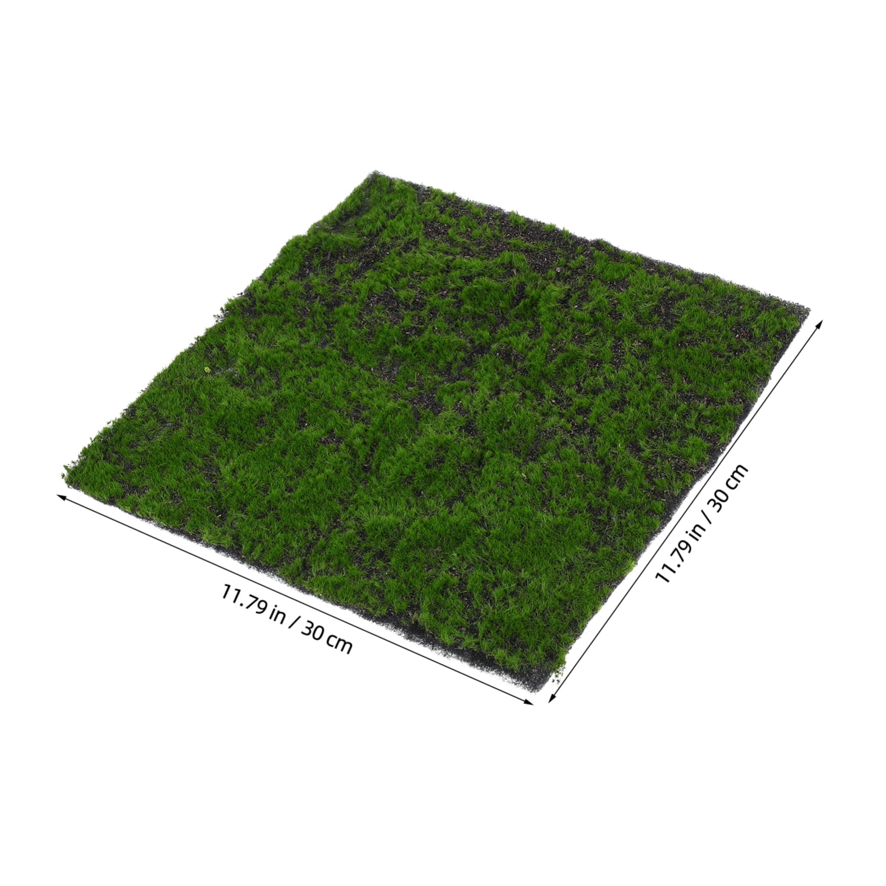 HAWILLOSCH Soft Artificial Moss Turf Rug 30cmx30cm Fake Grass for Crafts Decorative Moss for Home Decor Wedding Decor Fairy Gardens